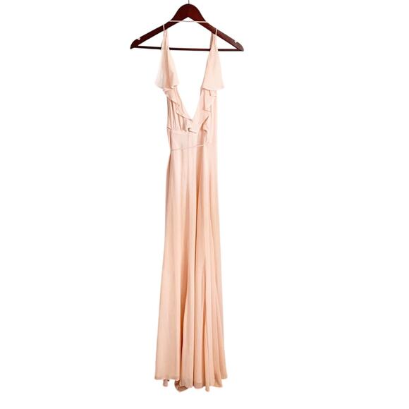 Reformation Arianna Maxi Dress XS Pink NWT - Picture 6 of 12